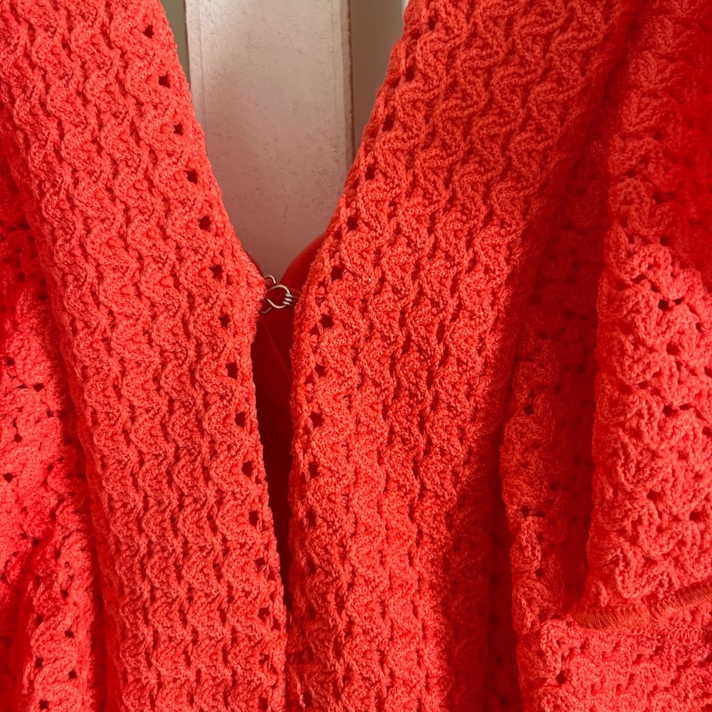 SAYLOR Red Ruffle Mini Dress - Picture 5 of 8